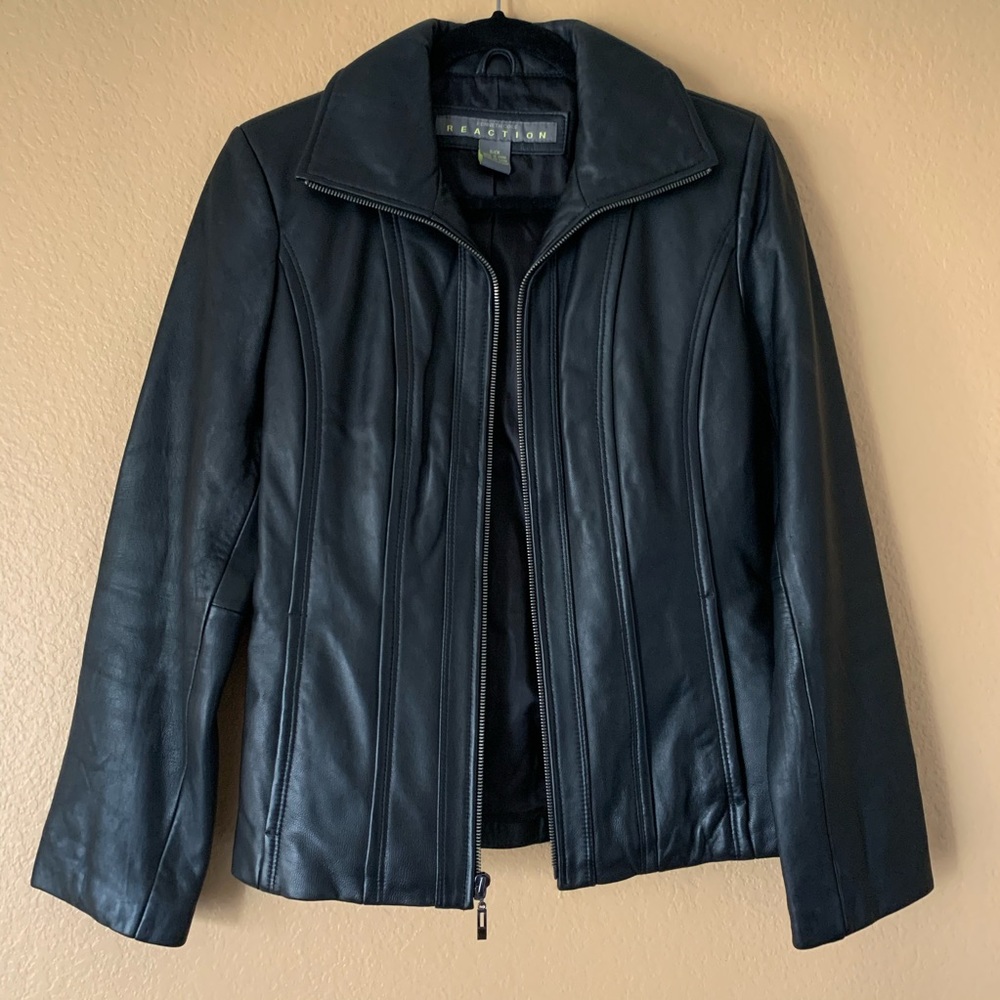 Kenneth Cole Reaction Leather Women’s Jacket - S